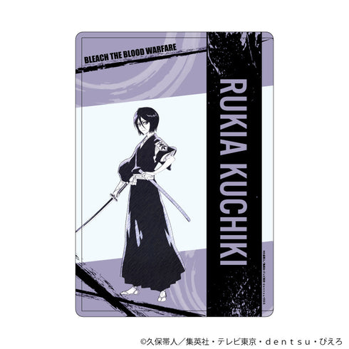 『BLEACH 千年血戦篇』キャラクリアケース16/朽木ルキア(グラフアートスケッチイラスト)